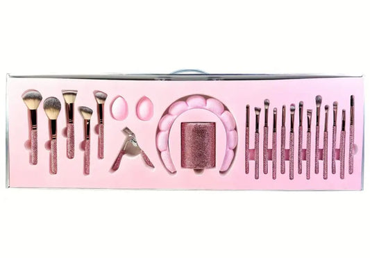 crystalglow setpinceaux diamants strass makeup pinceauxmaquillage